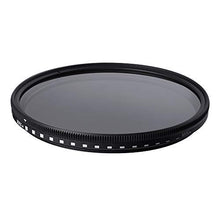 Load image into Gallery viewer, Tide Optics 72mm Variable ND Filter (ND2 - ND400) Circular Neutral Density Lens Filter
