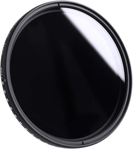 Tide Optics 72mm Variable ND Filter (ND2 - ND400) Circular Neutral Density Lens Filter