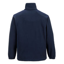 Load image into Gallery viewer, Portwest Men&#39;s Aran Fleece Leisure Full Zip Workwear Jumper, Navy, Large
