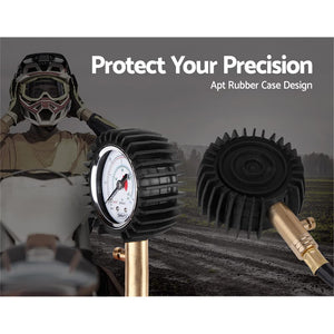 Giantz Rapid Tyre/Tire Deflator Air Deflators 4X4 4WD Pressure Gauge Valve Tool