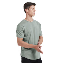 Load image into Gallery viewer, netdraw Men&#39;s Ultra Soft Bamboo T-Shirt Curve Hem Lightweight Cooling Long/Short Sleeve Casual Basic Tee Shirt
