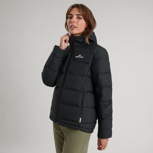 Kathmandu Epiq Womens Hooded Down Puffer 600 Fill Warm Outdoor Winter Jacket