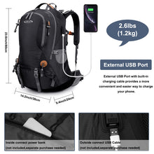Load image into Gallery viewer, G4Free 50L Hiking Backpack Waterproof Daypack Outdoor Camping Climbing Backpack with Rain Cover for Men Women
