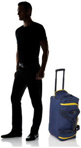 Rockland Rolling Duffel Bag Rolling Duffel Bag, One Size, Travel Bag with Wheels, Navy, 22-Inch, Wheeled Travel Bag