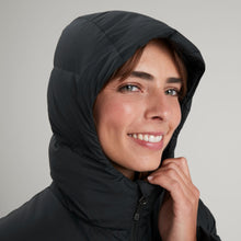 Load image into Gallery viewer, Kathmandu Epiq Womens Hooded Down Puffer 600 Fill Warm Outdoor Winter Jacket
